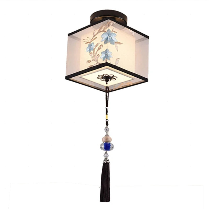 Plafonnier Led suspendu classique et Vintage chinois