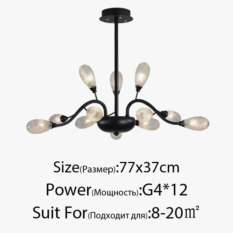 plafonnier led suspendu design moderne luminaire décoratif d'intérieur