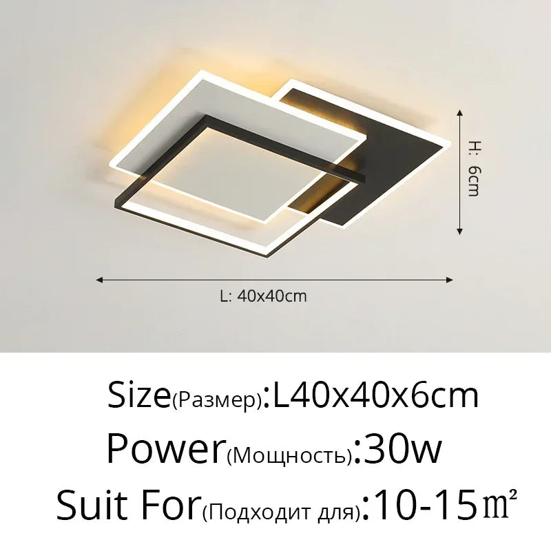 plafonnier led suspendu design moderne luminaire décoratif d'intérieur