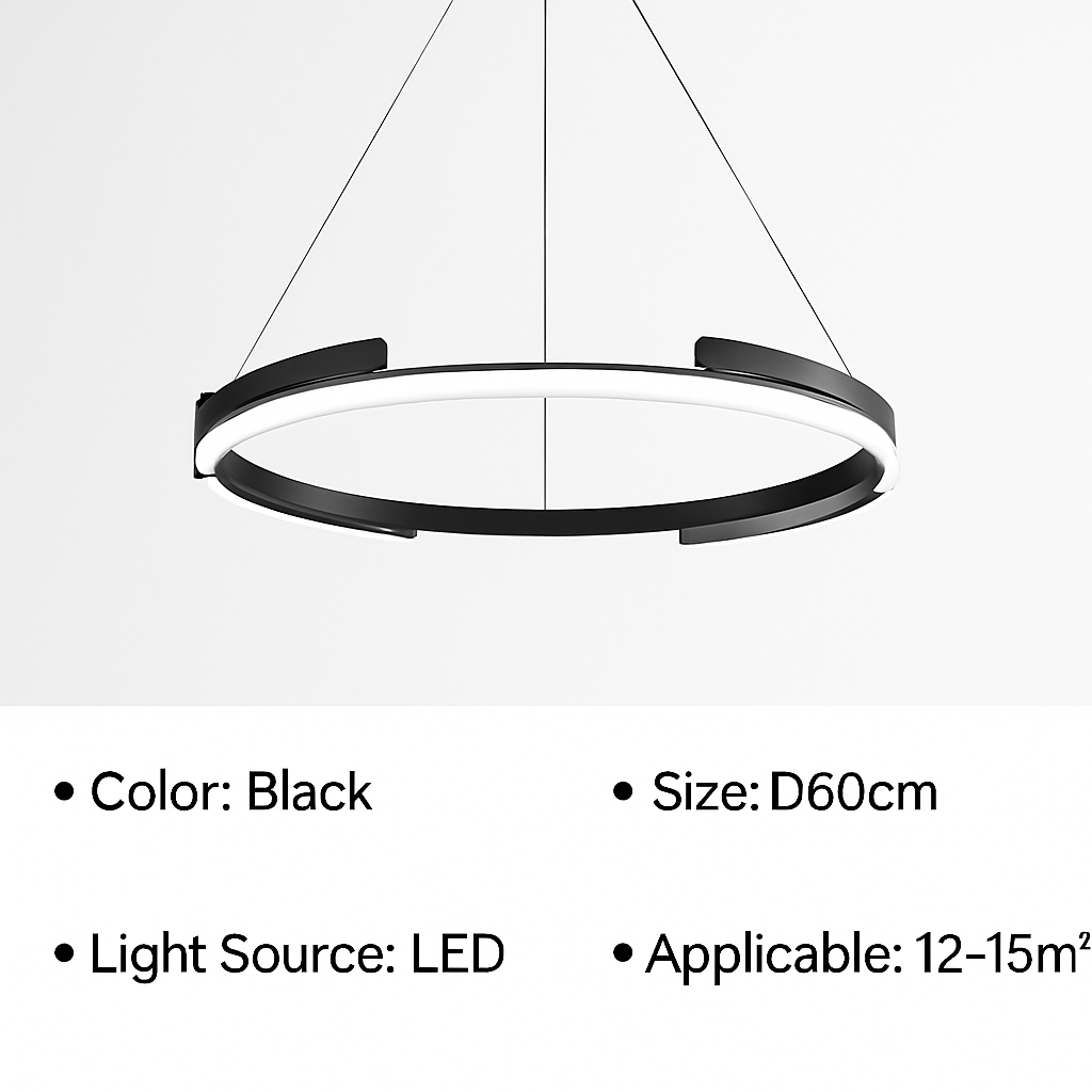 plafonnier led suspendu design moderne luminaire décoratif intérieur