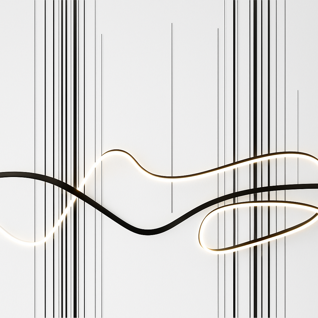 plafonnier led suspendu design moderne pour hôtel ou restaurant