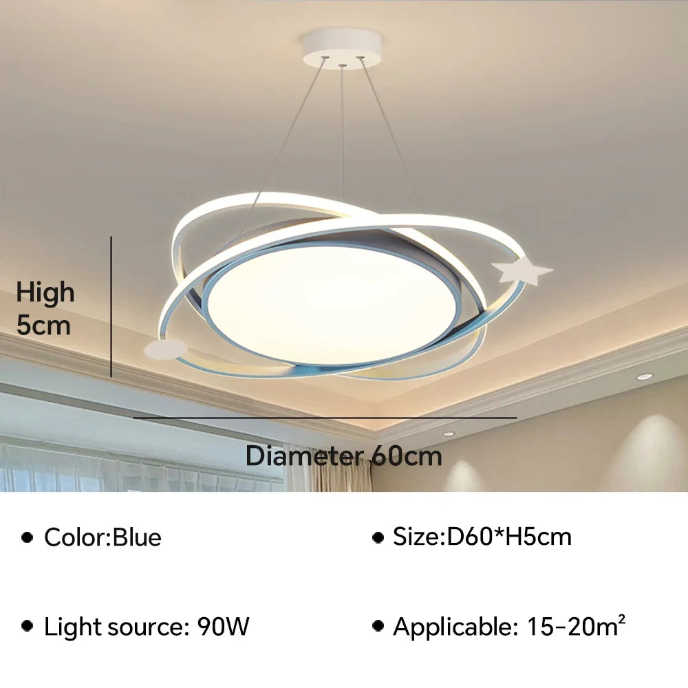 plafonnier led suspendu design moderne pour intérieur décoratif