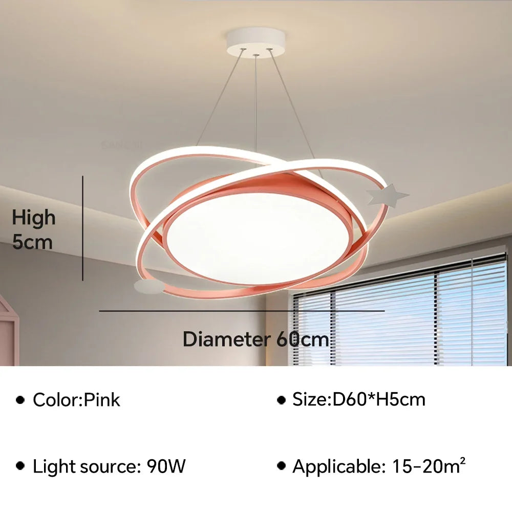 plafonnier led suspendu design moderne pour intérieur décoratif