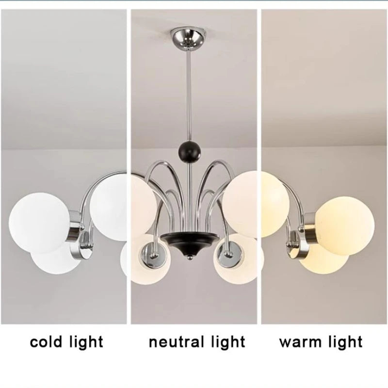 plafonnier led suspendu design nordique moderne élégant pour intérieur