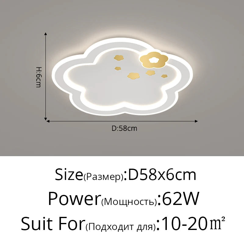 plafonnier led suspendu planète intelligente design minimaliste protection yeux enfant
