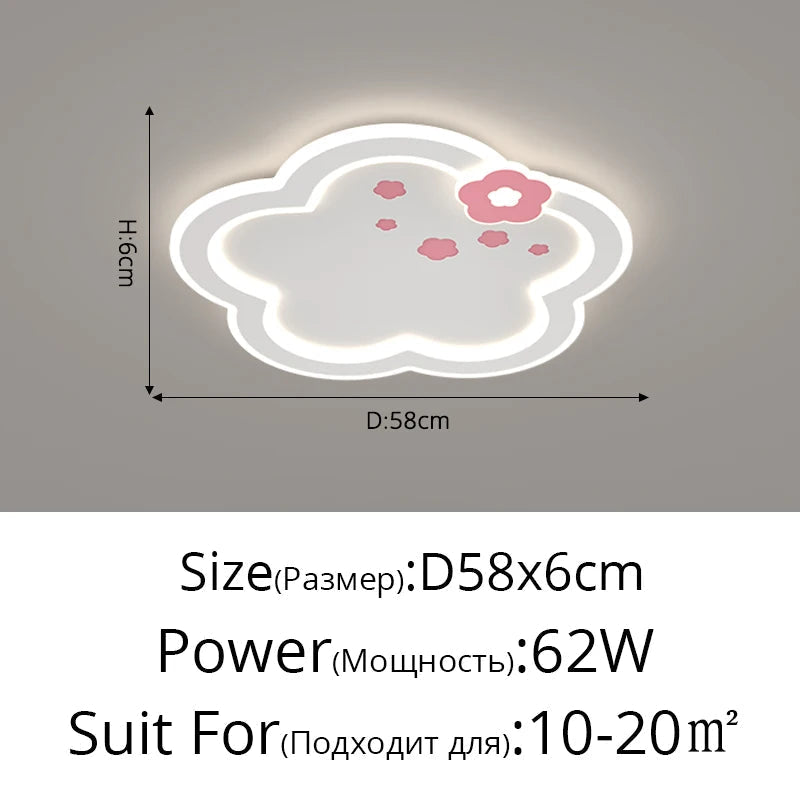 plafonnier led suspendu planète intelligente design minimaliste protection yeux enfant