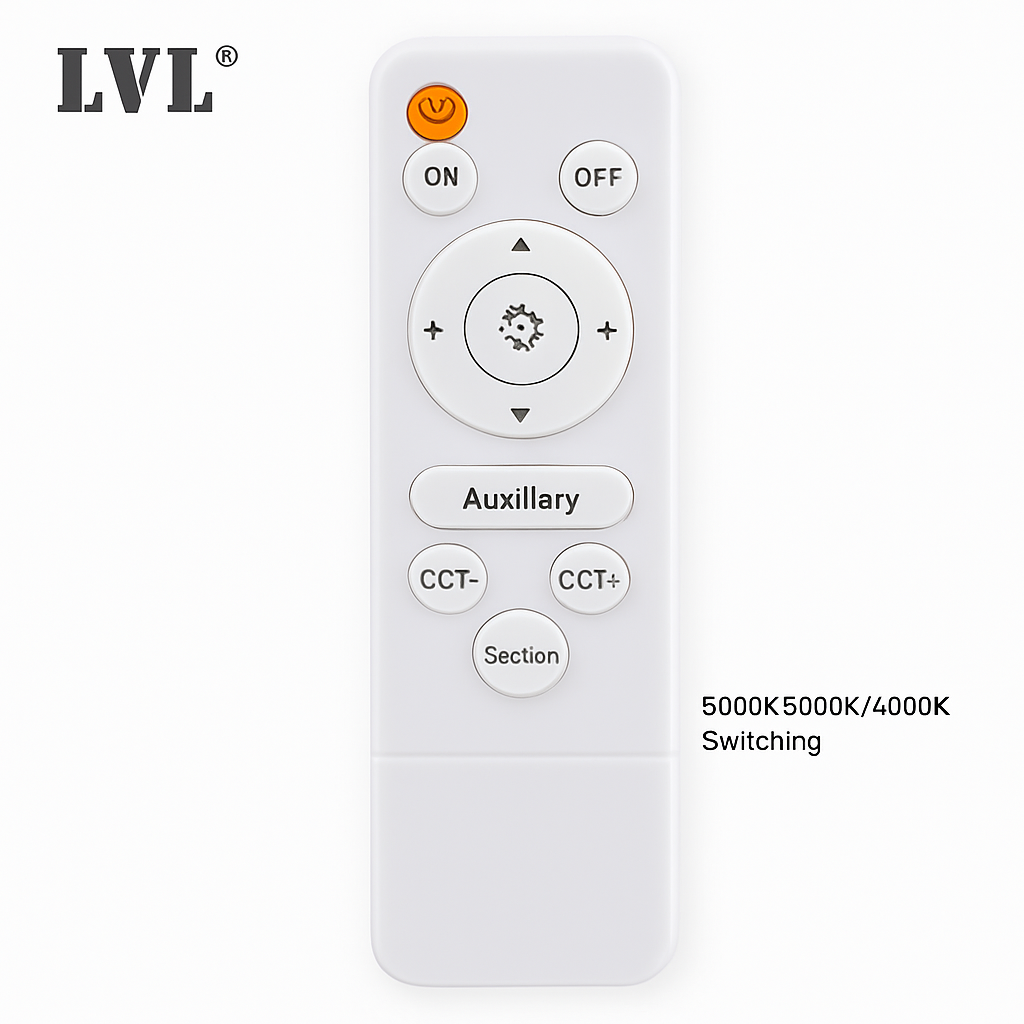 Plafonnier Led télécommandé moderne Grain de bois doré 24W 32W chambre salon cuisine salle de bains RC plafonnier à intensité variable
