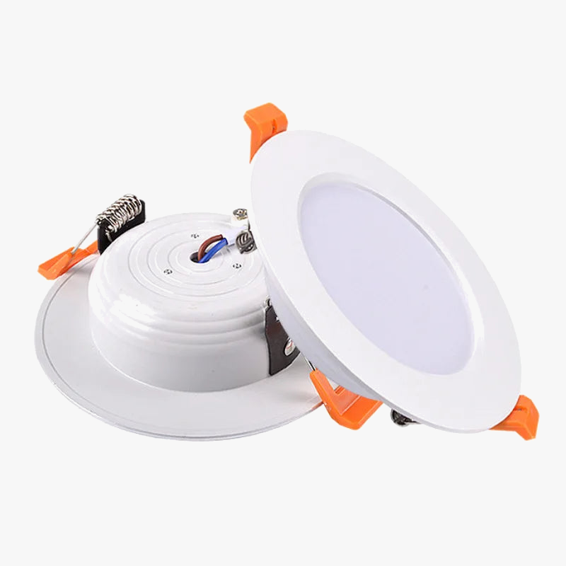 plafonnier led tricolore avec changement de lumière