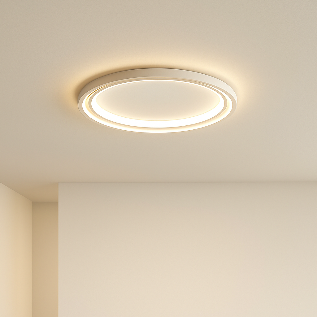 plafonnier led ultra fin design moderne nouvelle collection