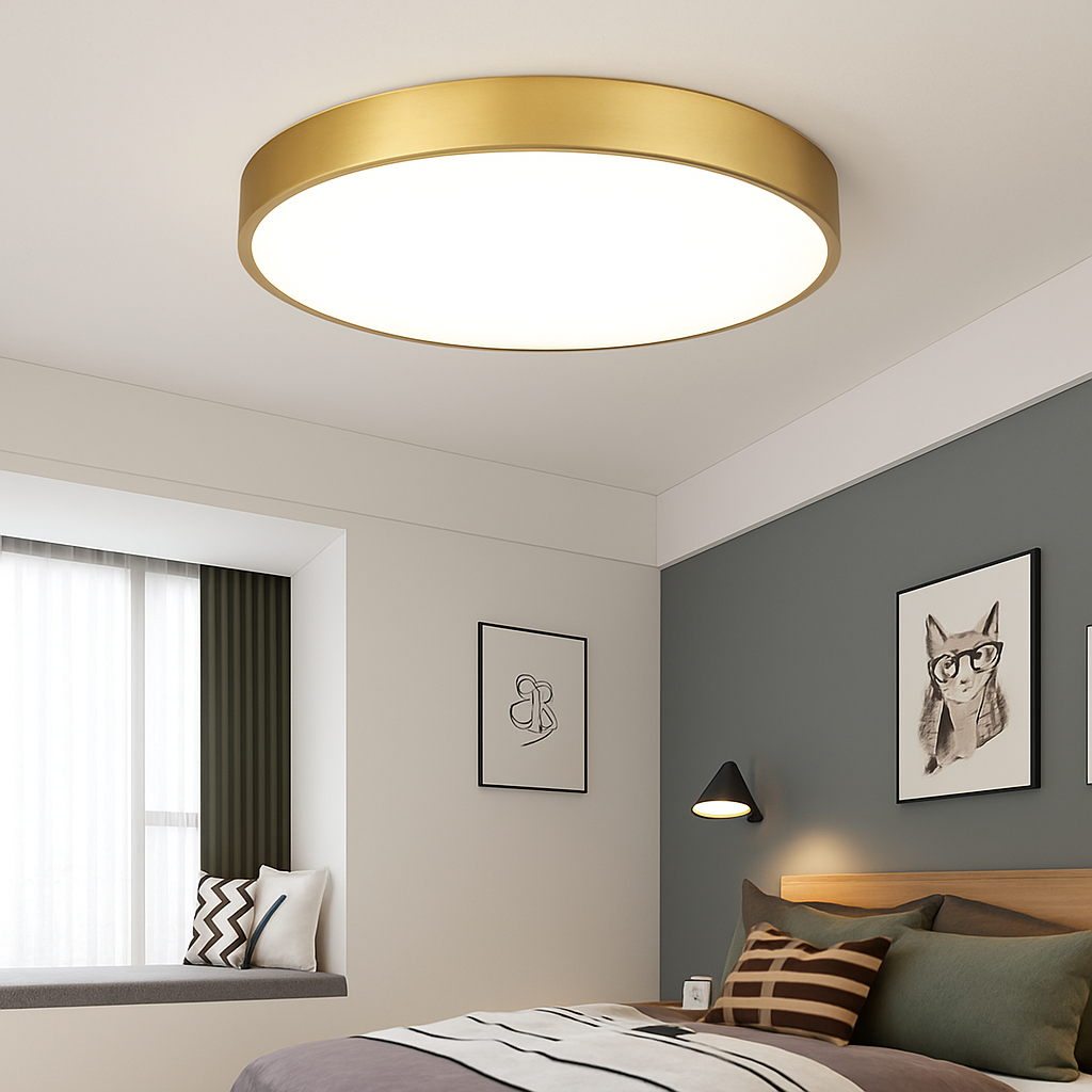 plafonnier led ultra fin design pour un éclairage moderne