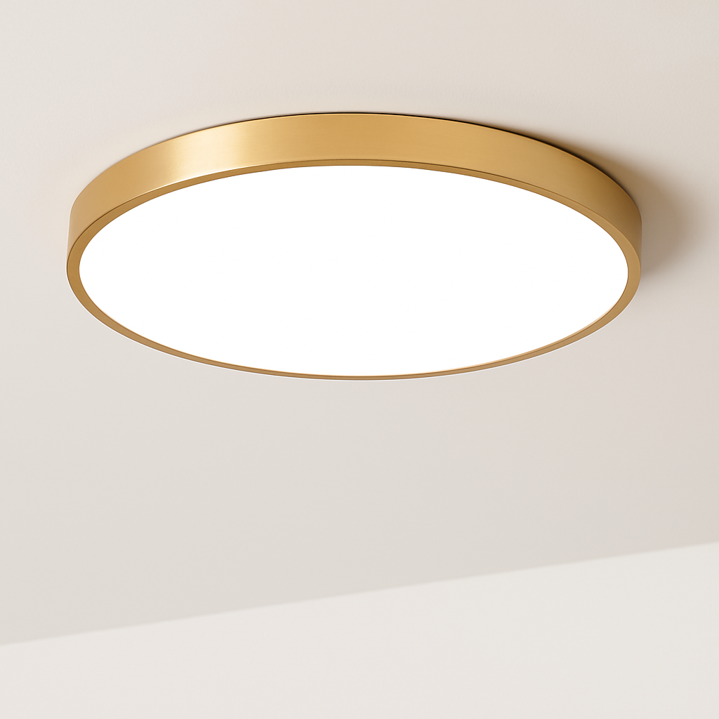plafonnier led ultra fin design pour un éclairage moderne