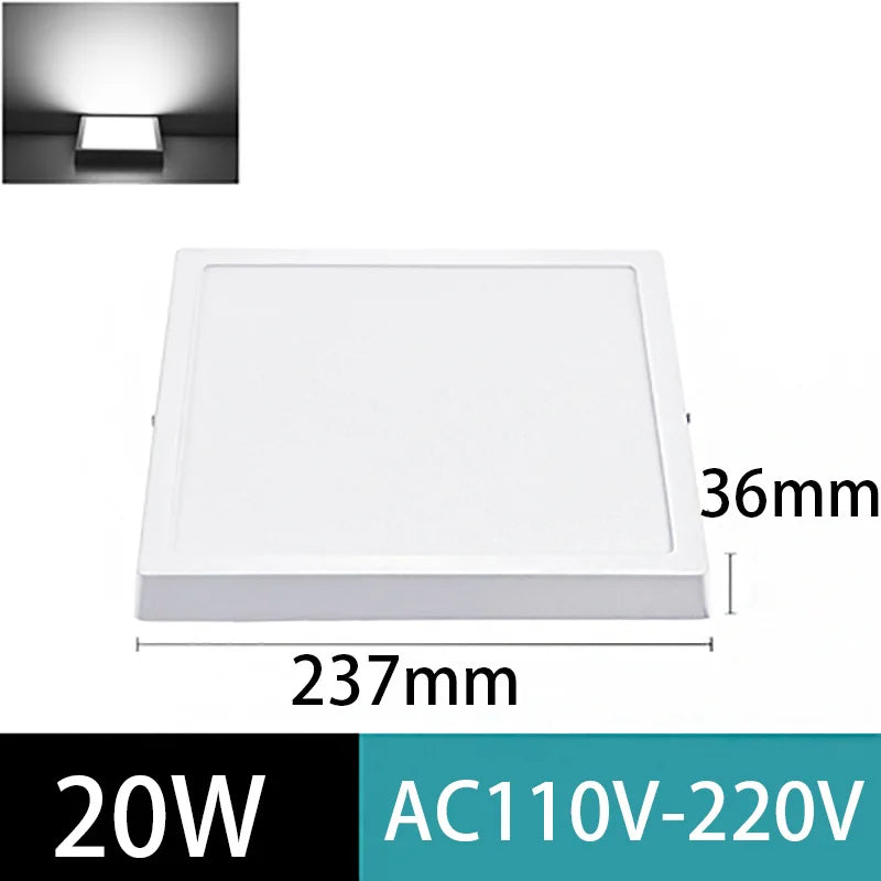 plafonnier led ultra fin panneau lumineux pour intérieur