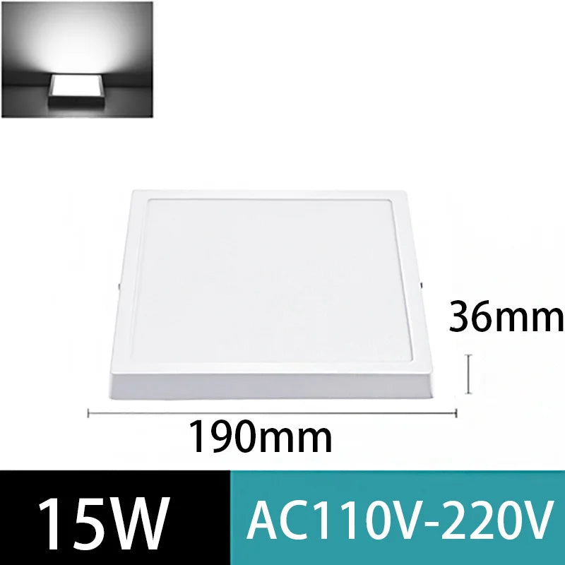 plafonnier led ultra fin panneau lumineux pour intérieur