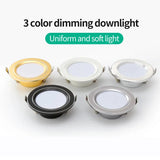 plafonnier led ultra mince éclairage variable trois couleurs intégrées