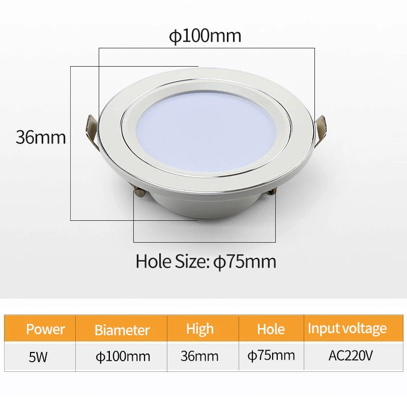 plafonnier led ultra mince éclairage variable trois couleurs intégrées