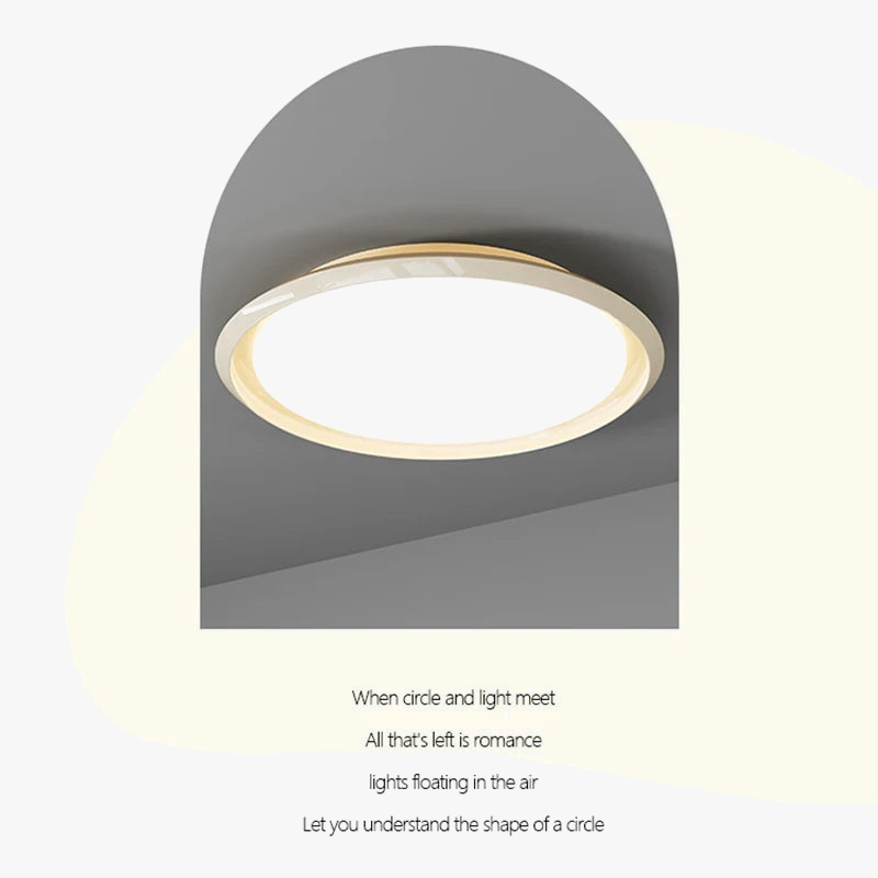 plafonnier led ultra mince design moderne pour décoration intérieure