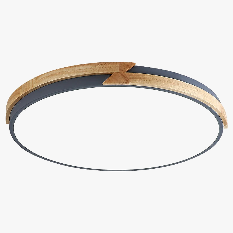 plafonnier led ultra-mince design nordique décoratif encastré