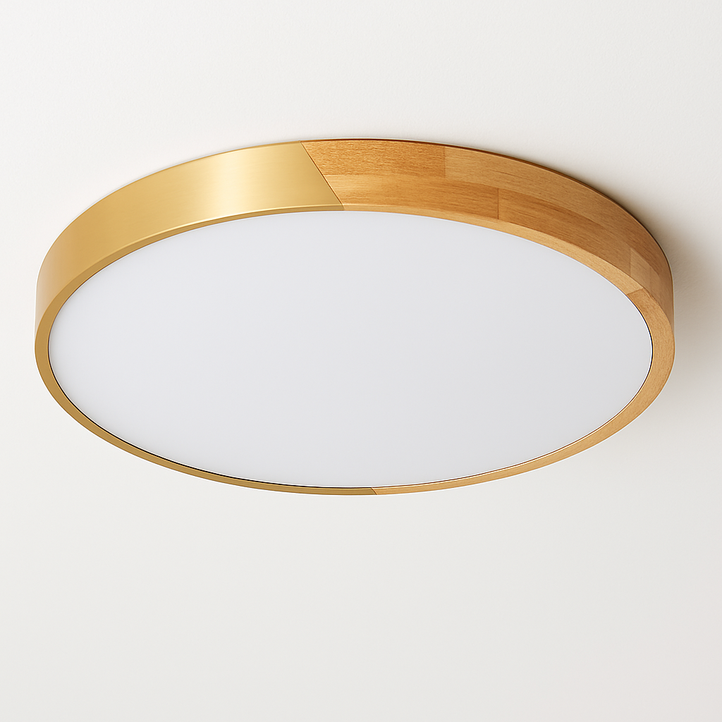 plafonnier led ultra-mince moderne avec télécommande pour décoration maison