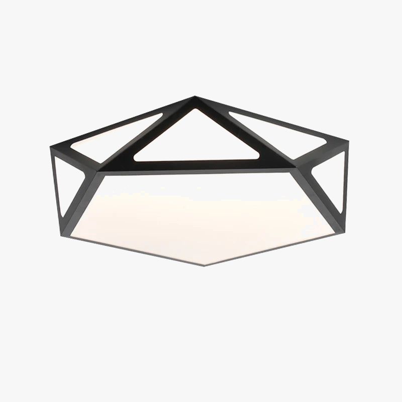 plafonnier led ultra-mince moderne géométrique simple et créatif