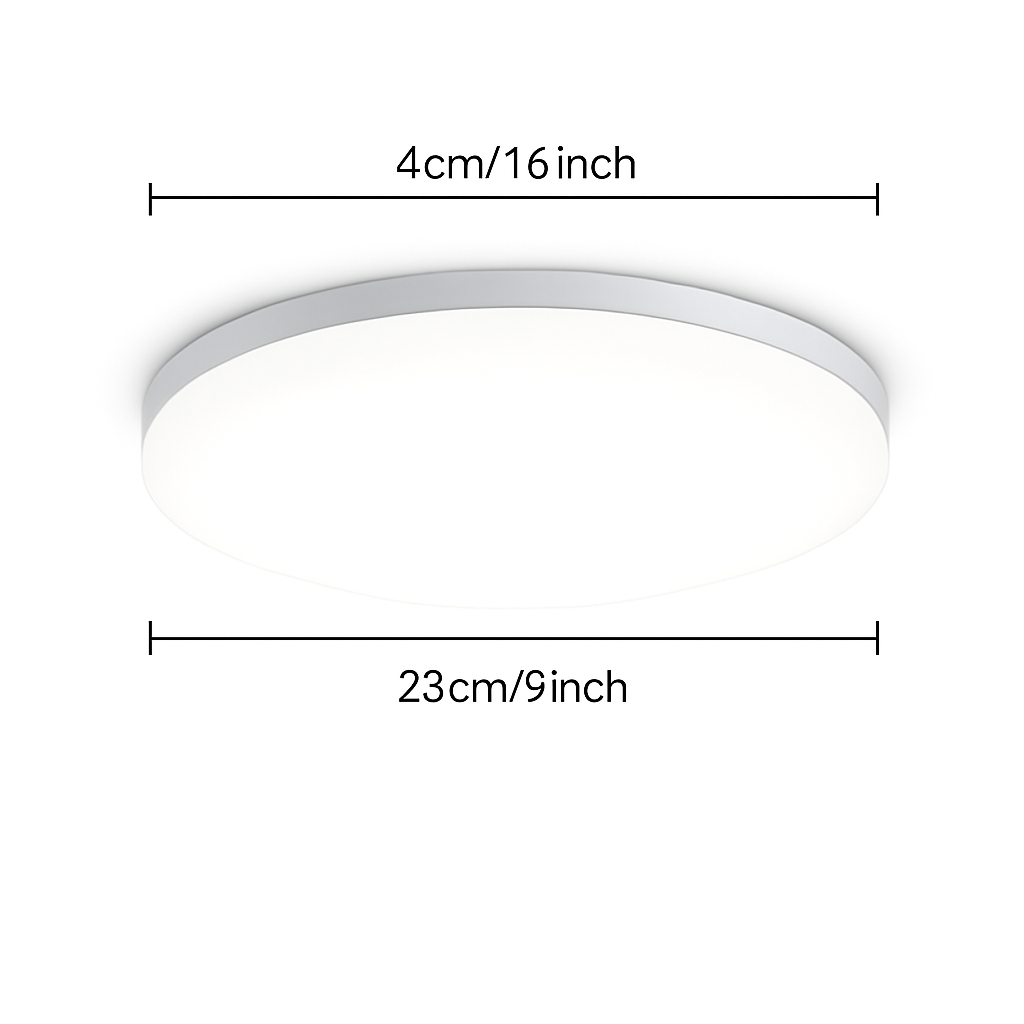 plafonnier led ultra mince rond carré pour lumières
