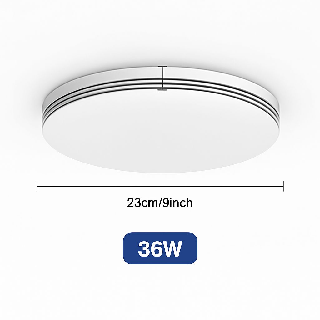 plafonnier led ultra mince rond carré pour lumières