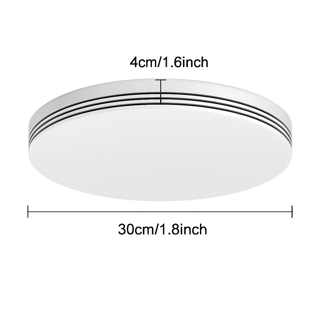 plafonnier led ultra mince rond carré pour lumières