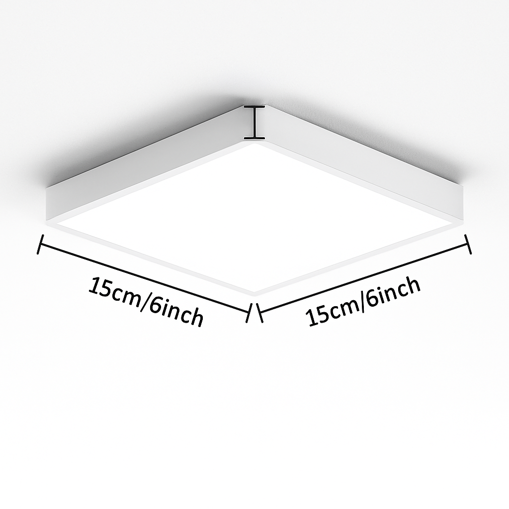 plafonnier led ultra mince rond carré pour lumières