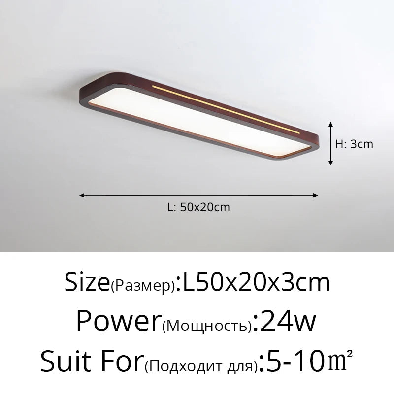 plafonnier led ultra-mince style nordique pour divers usages