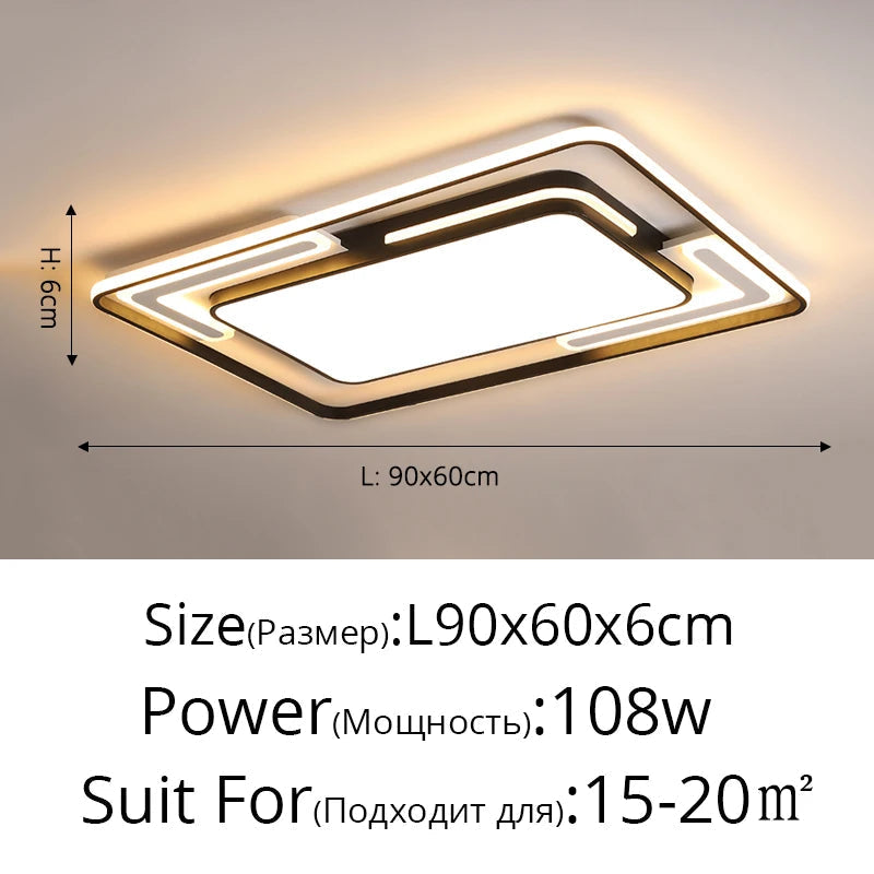plafonnier luminaire contemporain géométrique pour éclairage intérieur