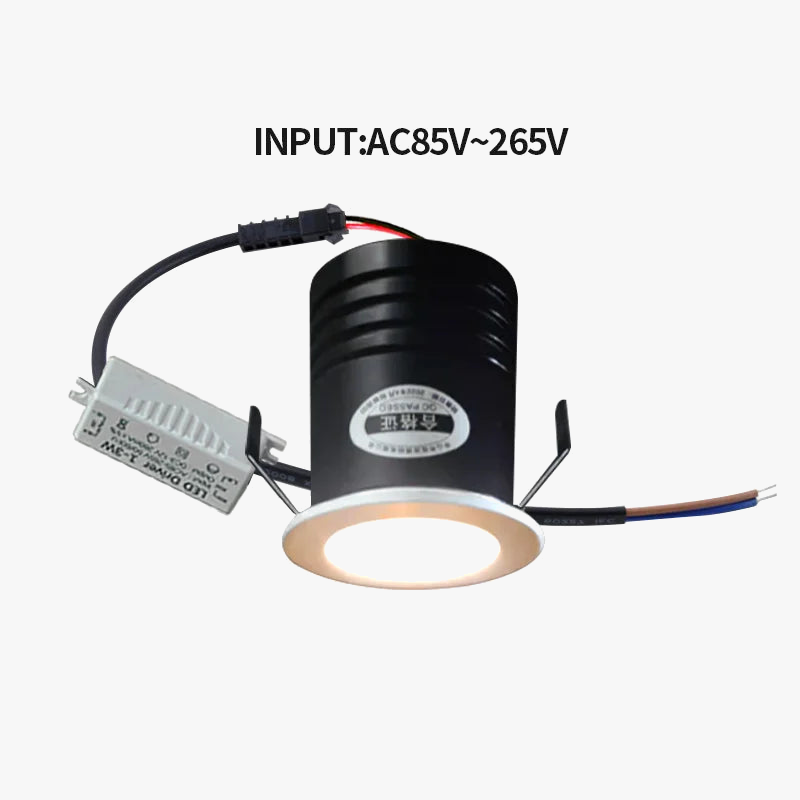 plafonnier mini projecteur encastré anti éblouissant pour intérieur