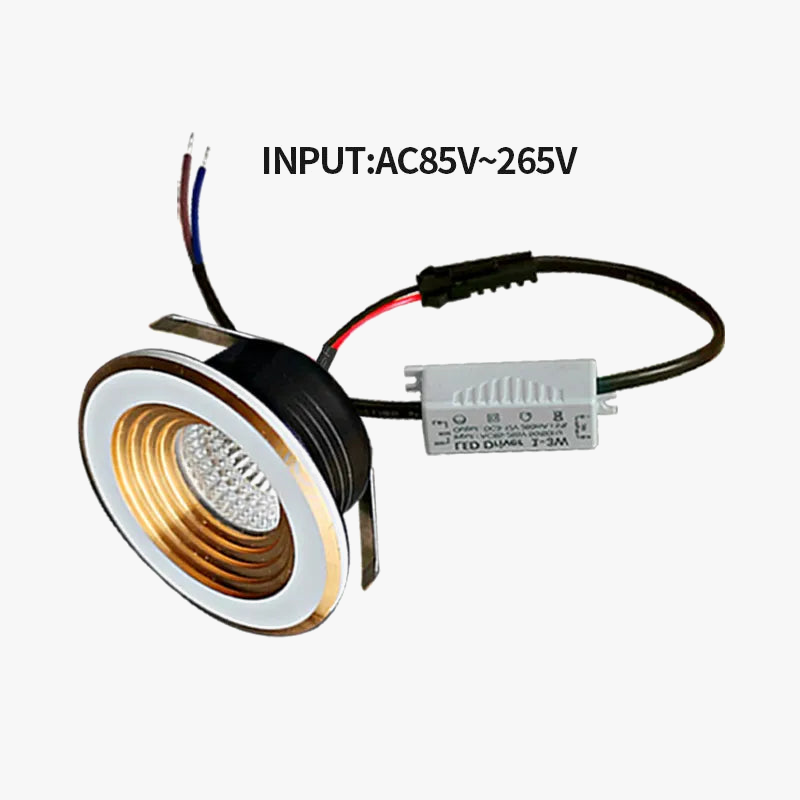 plafonnier mini projecteur encastré led antiéblouissant pour intérieur