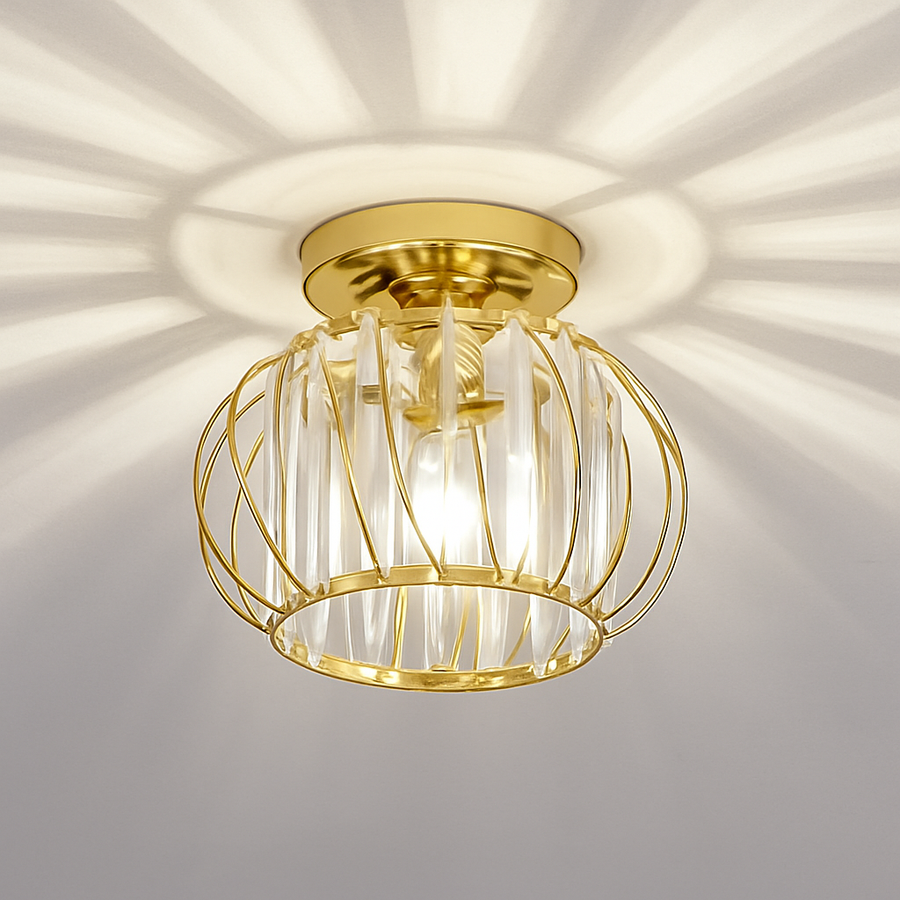 plafonnier minimaliste moderne avec lumières leds décoration maison