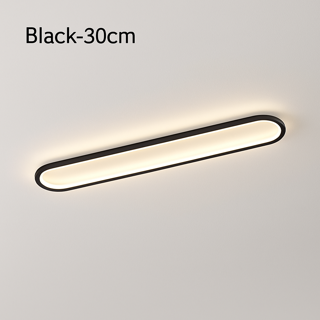 plafonnier minimaliste ultra fin pour intérieur et extérieur