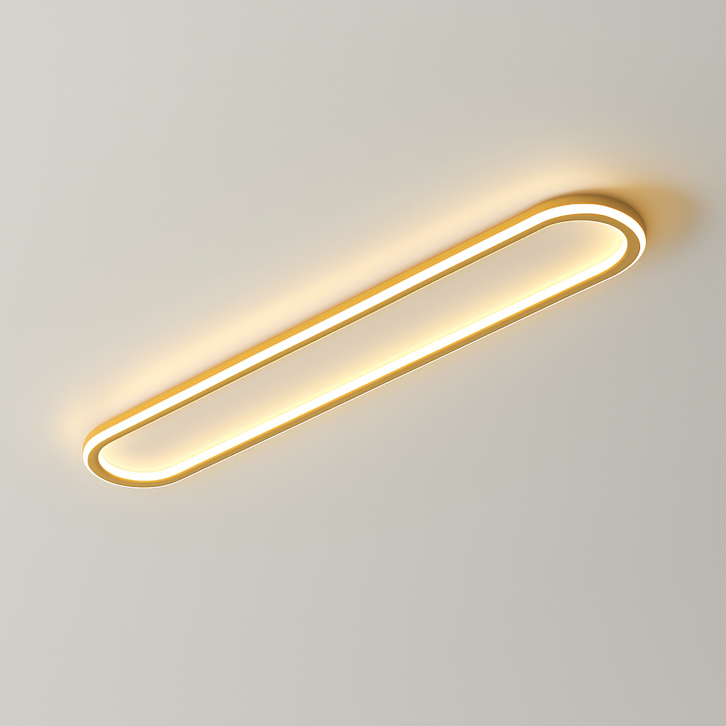 plafonnier minimaliste ultra fin pour intérieur et extérieur