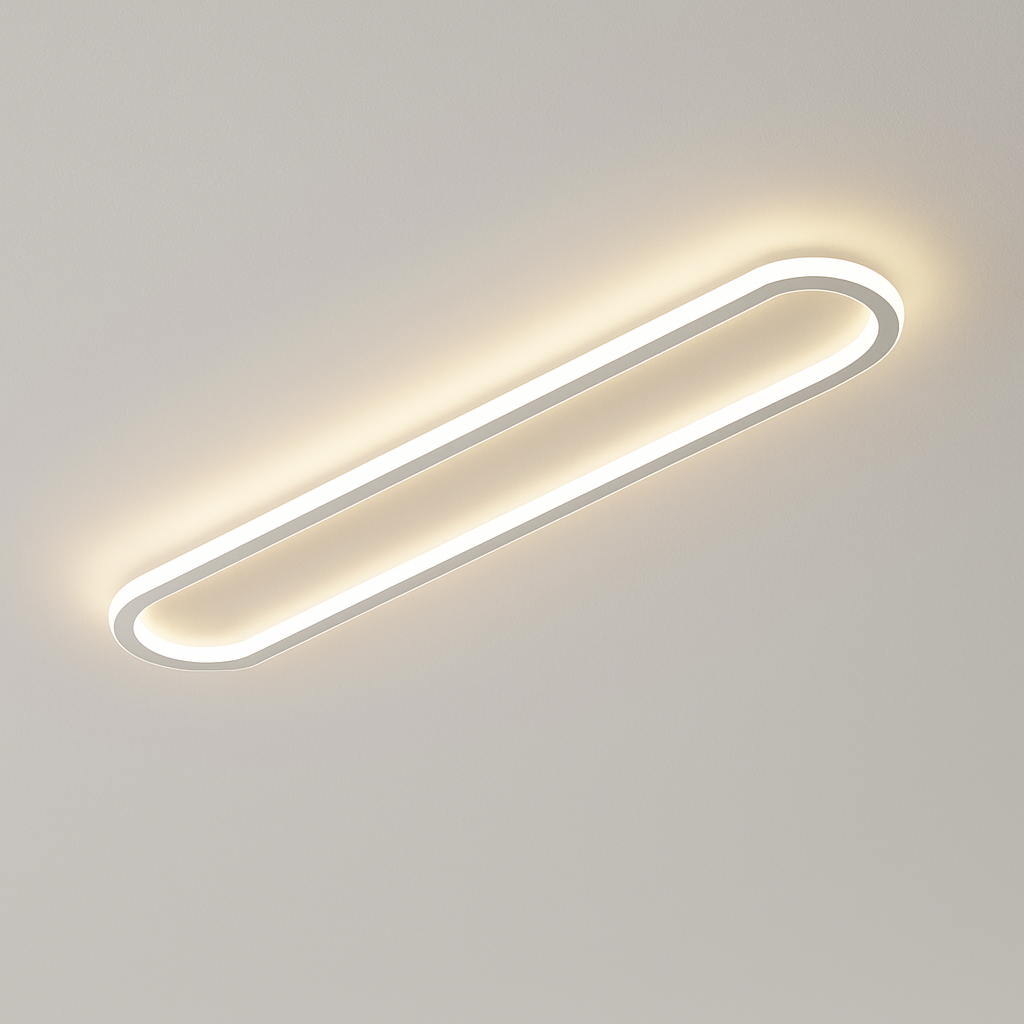 plafonnier minimaliste ultra fin pour intérieur et extérieur