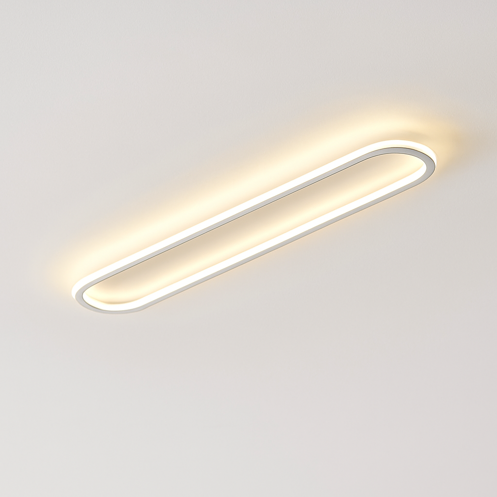 plafonnier minimaliste ultra fin pour intérieur et extérieur
