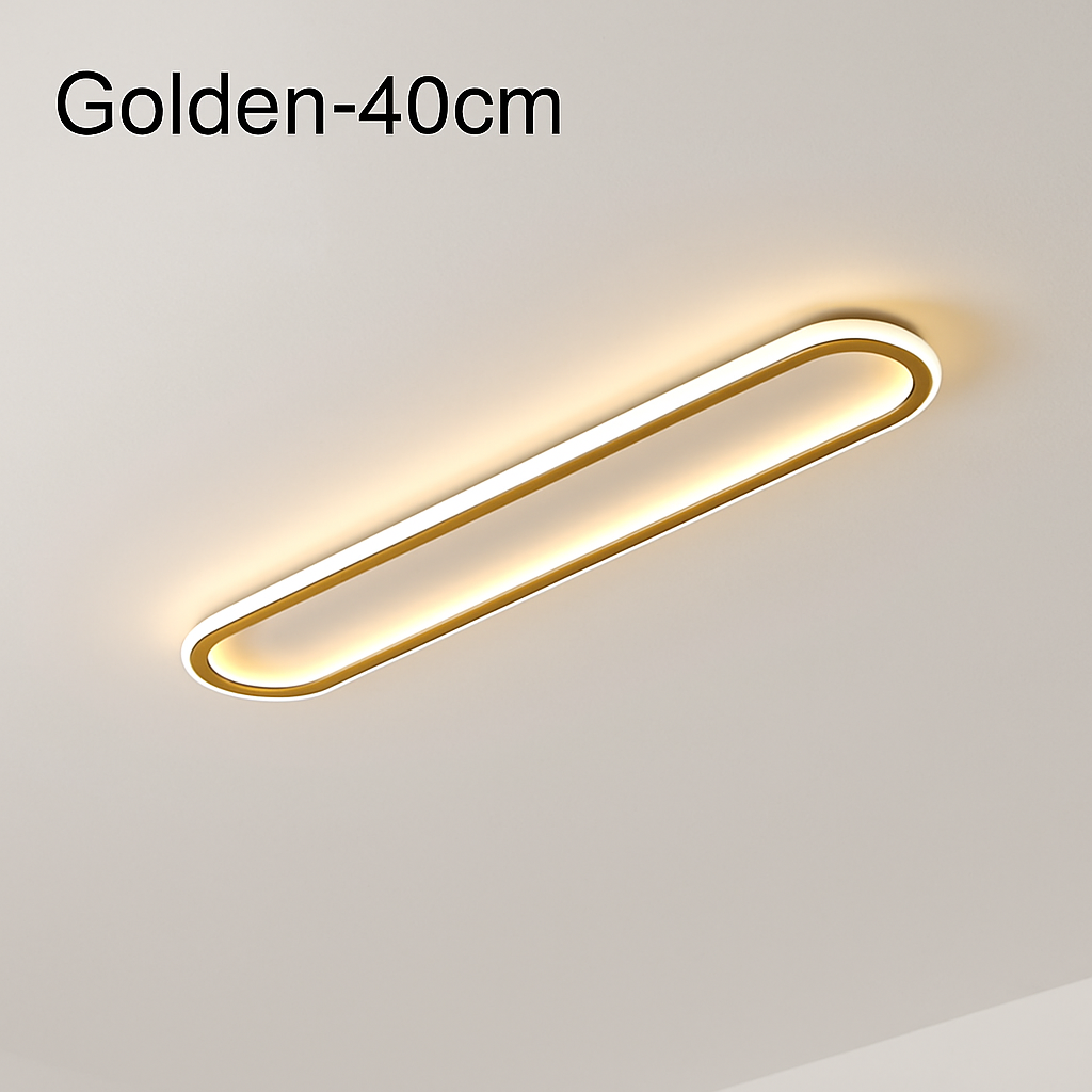plafonnier minimaliste ultra fin pour intérieur et extérieur