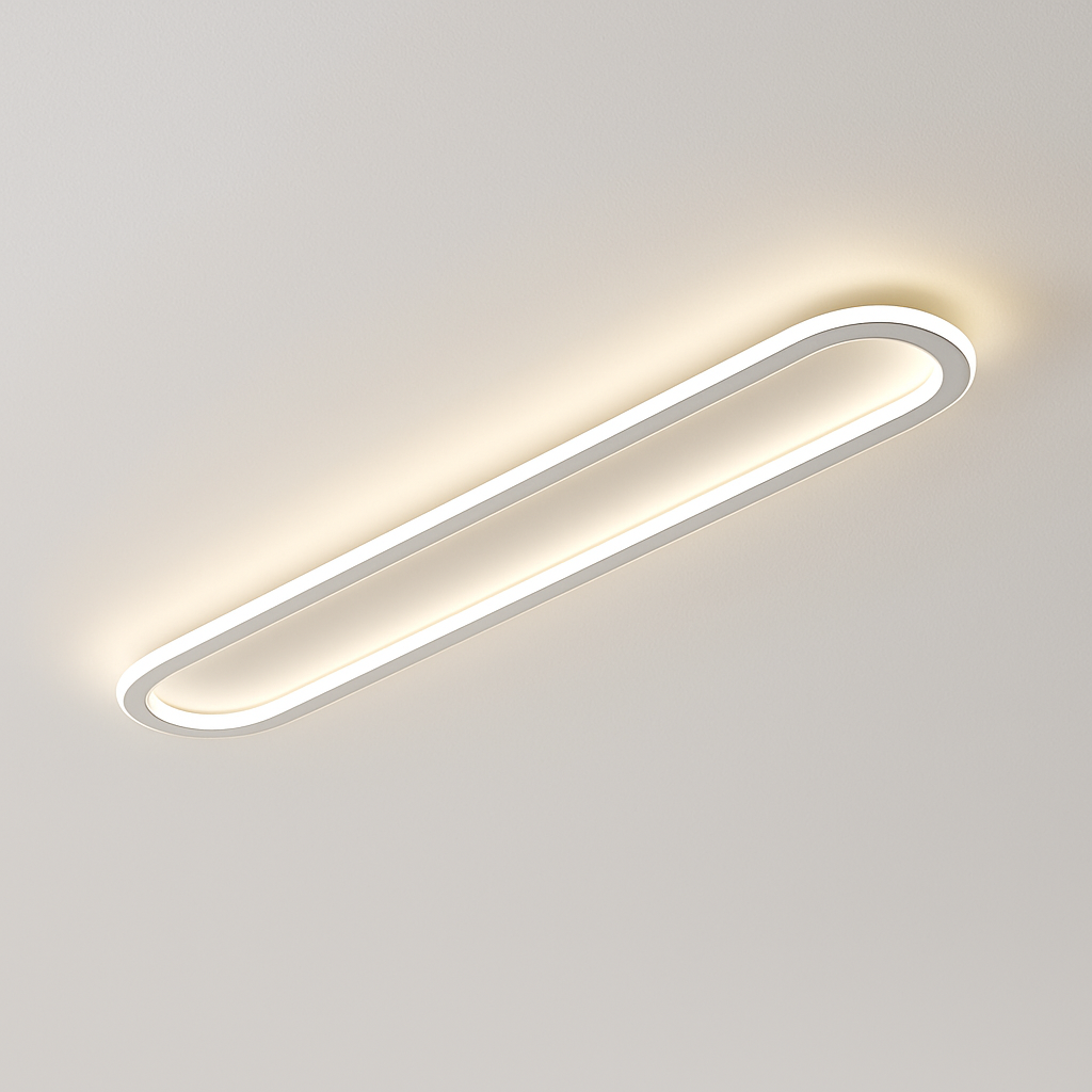 plafonnier minimaliste ultra fin pour intérieur et extérieur