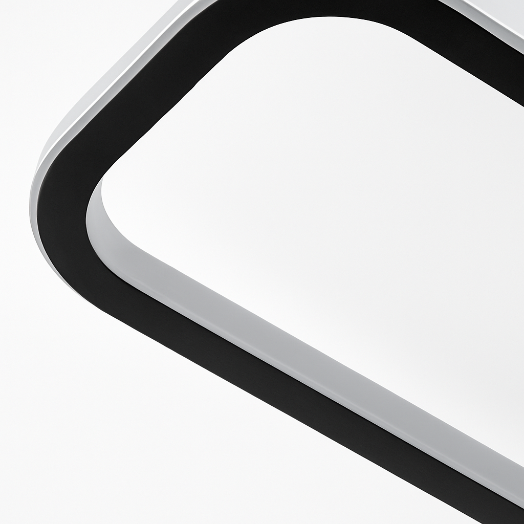 plafonnier minimaliste ultra fin pour intérieur et extérieur