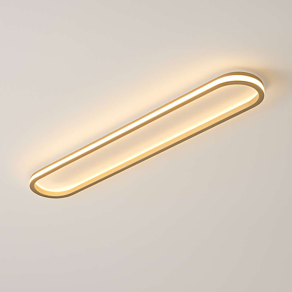 plafonnier minimaliste ultra fin pour intérieur et extérieur
