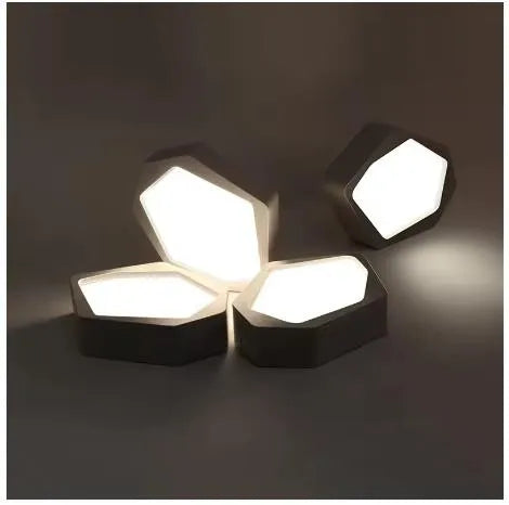 plafonnier moderne avec lumière led pour bureau et étude