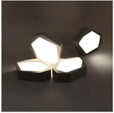 plafonnier moderne avec lumière led pour bureau et étude