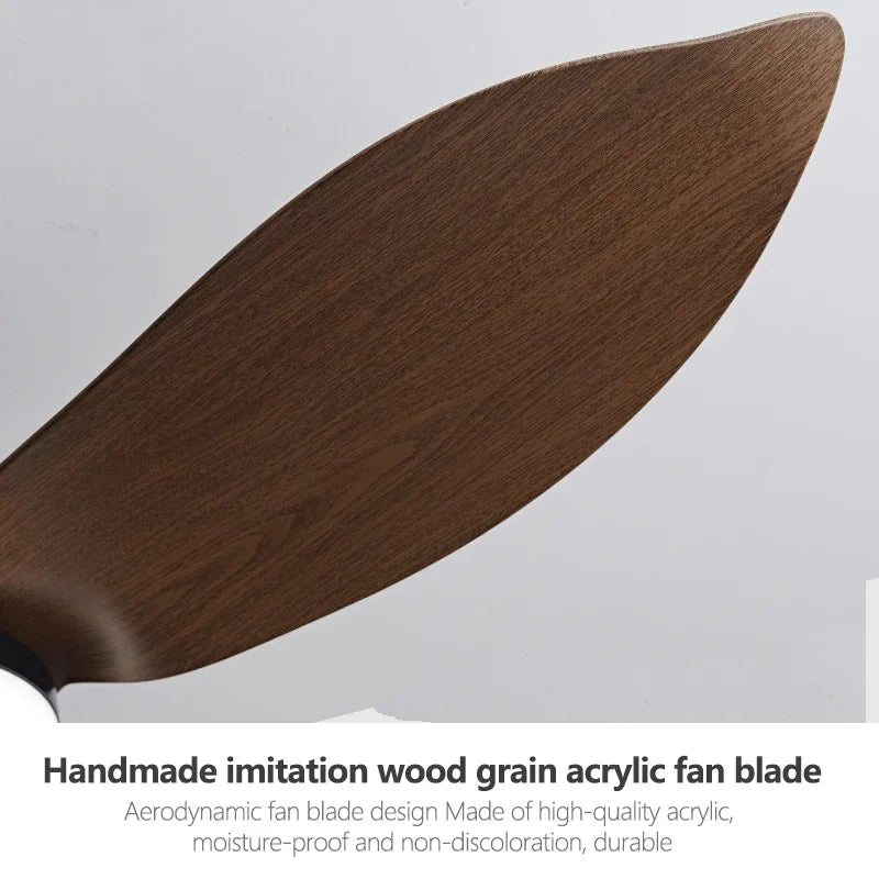 plafonnier moderne avec télécommande pour ventilateur et lumière
