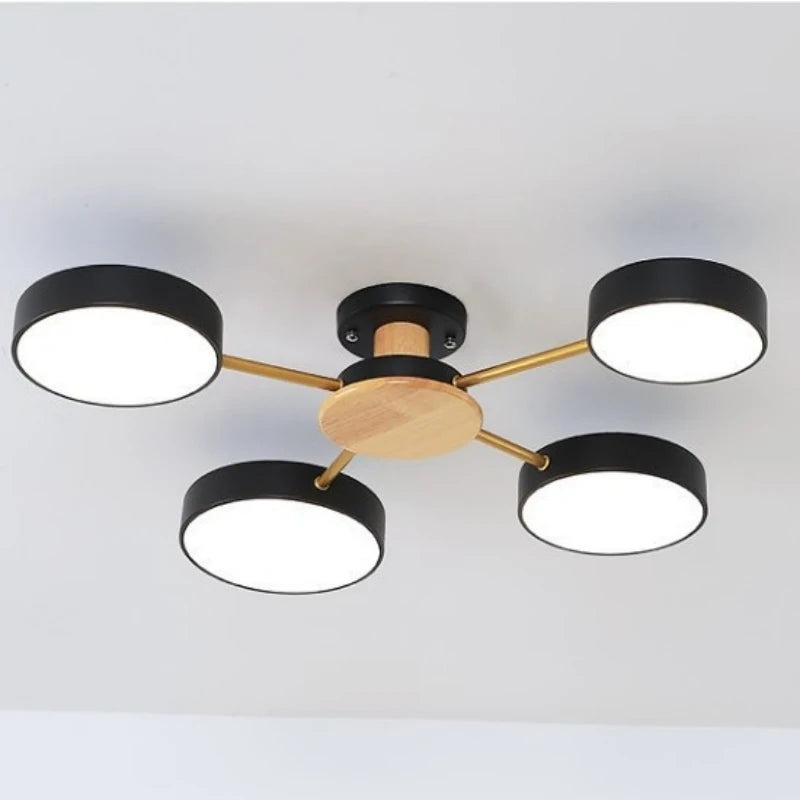 plafonnier moderne créatif pour décoration intérieure en led