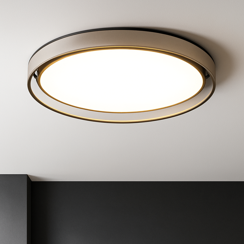 plafonnier moderne créatif rond style nordique éclairage LED décoratif