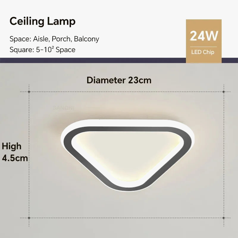 plafonnier moderne doré pour décoration intérieure et luminaires