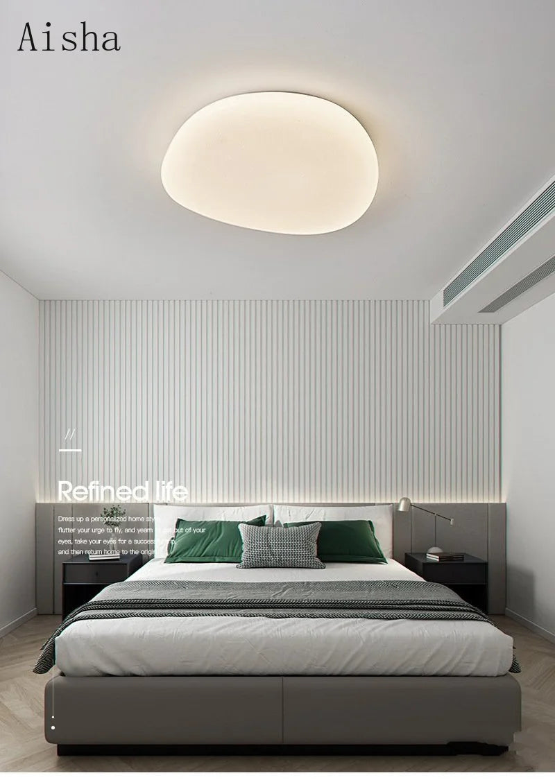 plafonnier moderne en acrylique créatif avec éclairage led décoratif
