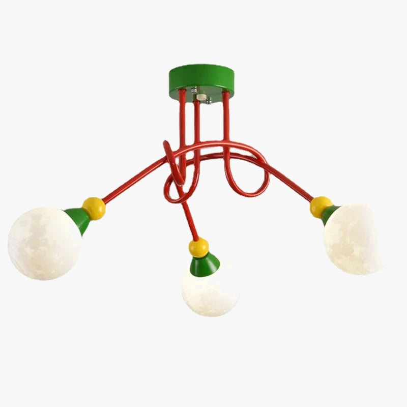 plafonnier moderne et simple style memphis