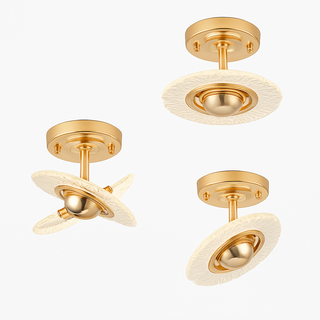Plafonnier moderne LED en cristal luxury