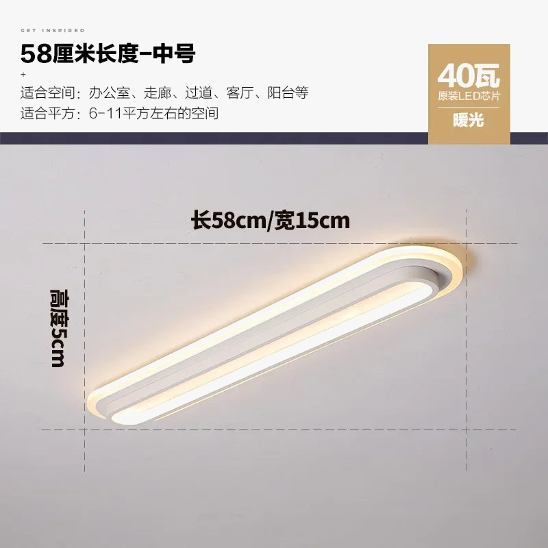 plafonnier moderne à led pour éclairage intérieur décoratif